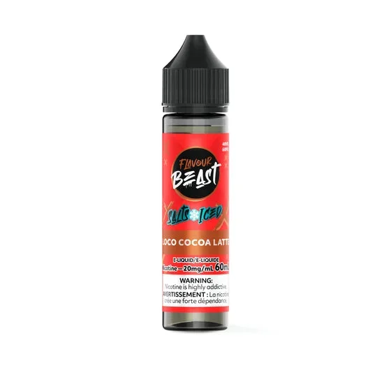 Flavour Beast E-Liquid 60mL Salts – Loco Cocoa Latte