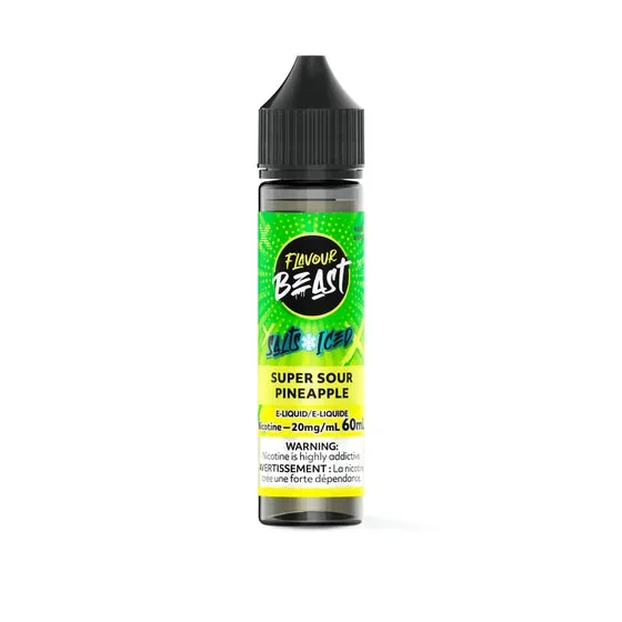 Flavour Beast E-Liquid 60mL Salts – Super S Pineapple