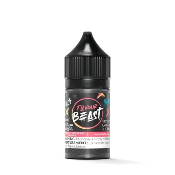 Flavour Beast E-Liquid – STR8 UP Strawberry Banana Iced