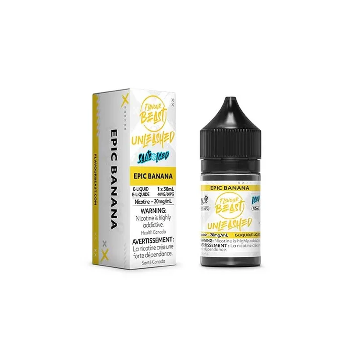 Flavour Beast E-Liquid Unleashed – Epic Banana Iced (AB)