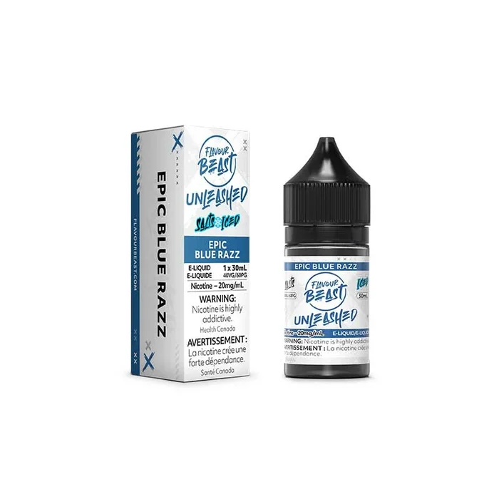 Flavour Beast E-Liquid Unleashed – Epic Blue Razz Iced