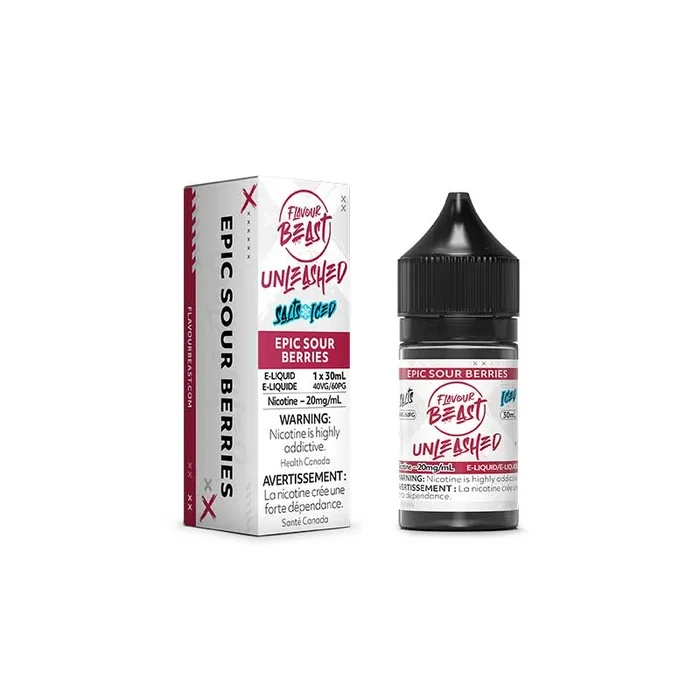 Flavour Beast E-Liquid Unleashed – Epic Sour Berries Iced (ON)