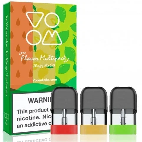 Flavour Multipack Voom Pod E Liquid Replacement