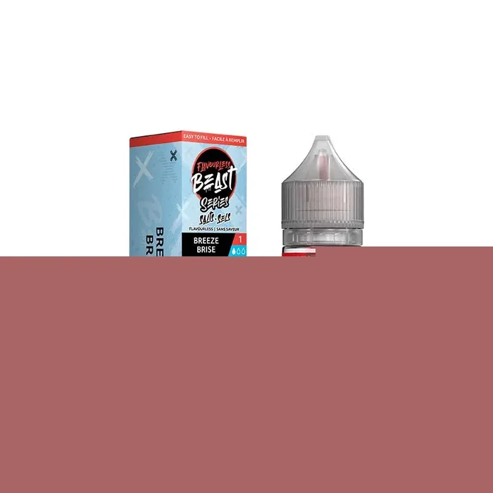 Flavourless Beast E-Liquid – Breeze 1 (25mL Salt) (QC)