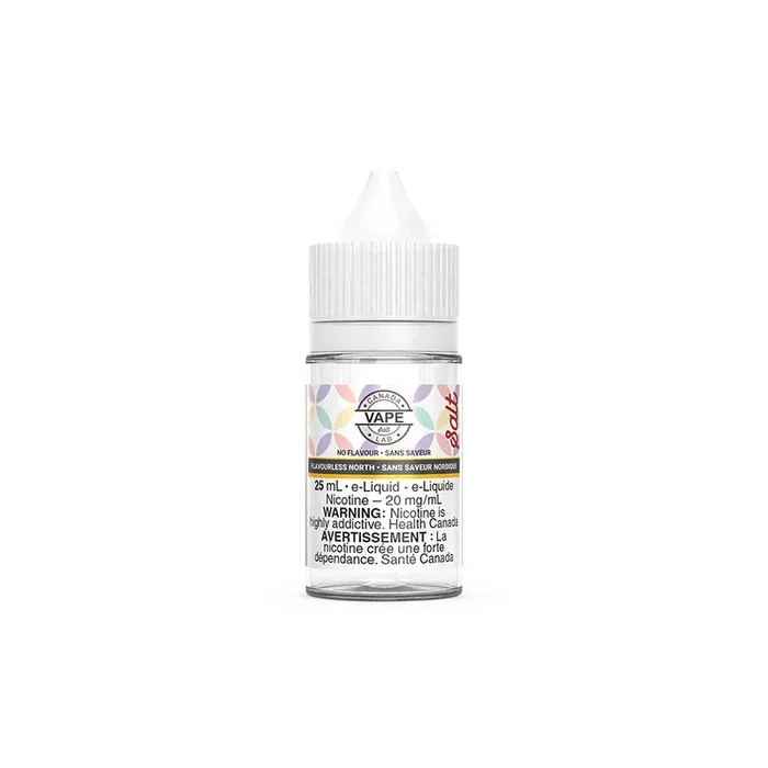 Flavourless North by Canada Vape Lab Salt Shortfilled 25mL (PE)