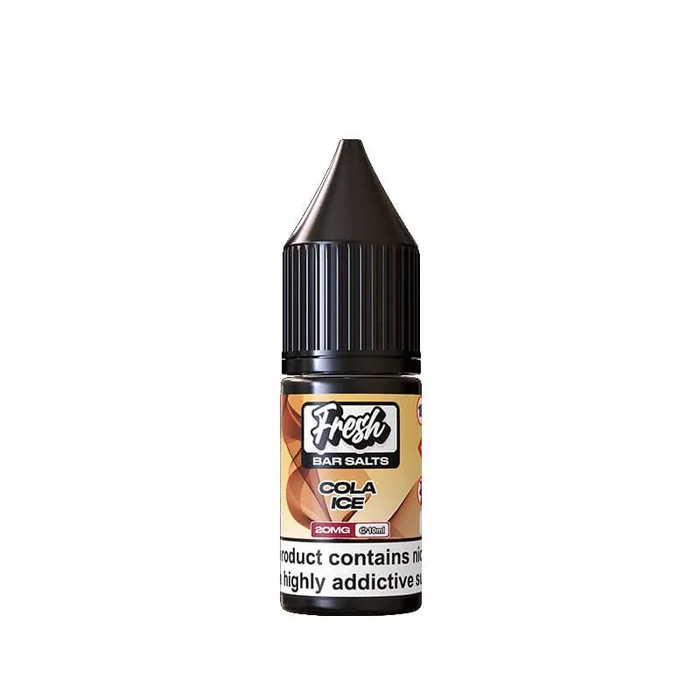 Fresh Bar Salts Cola Ice 10ml Nic Salt E-Liquid By Pukka Juice