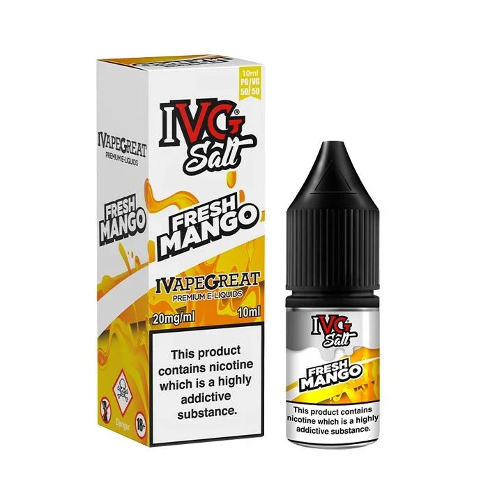 Fresh Mango 10ml Nic Salt E-Liquid by IVG
