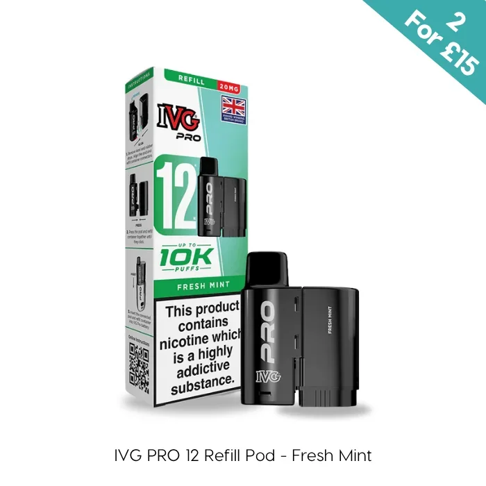 Fresh Mint – IVG PRO 12 Pods