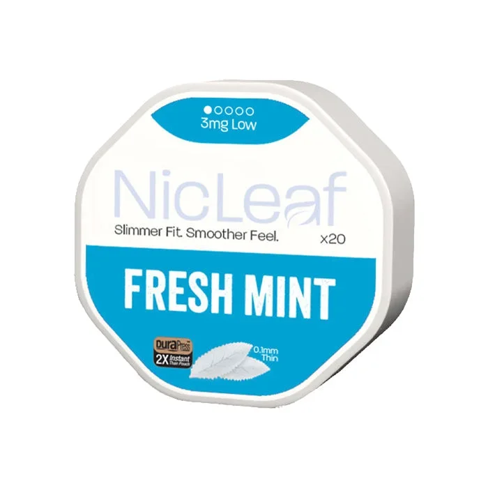 Fresh Mint Nic Leaf Nicotine Pouches