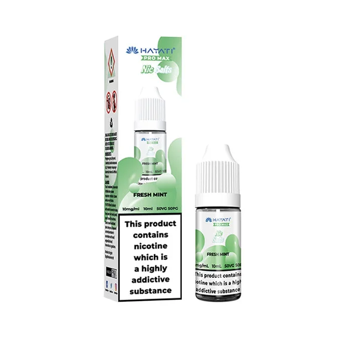 Fresh Mint Nic Salt E-Liquid by Hayati Pro Max