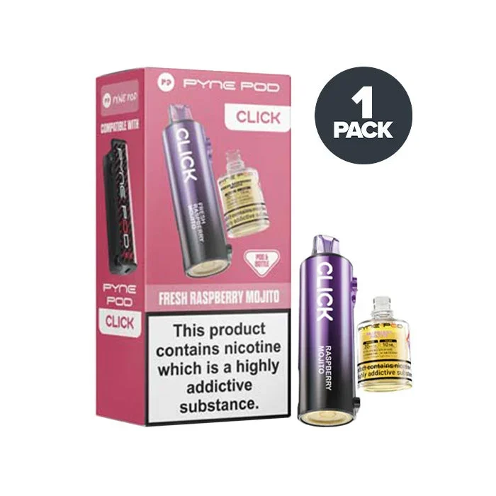 Fresh Raspberry Mojito Pyne Pod Click Refill Pack