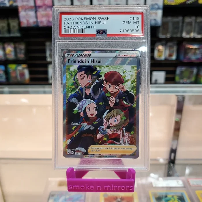 Friends in Hisui (148/160) (Full Art) [Sword & Shield: Crown Zenith] PSA 10