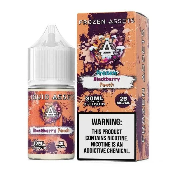 Frozen Blackberry Peach – Liquid Assets Salt 30mL