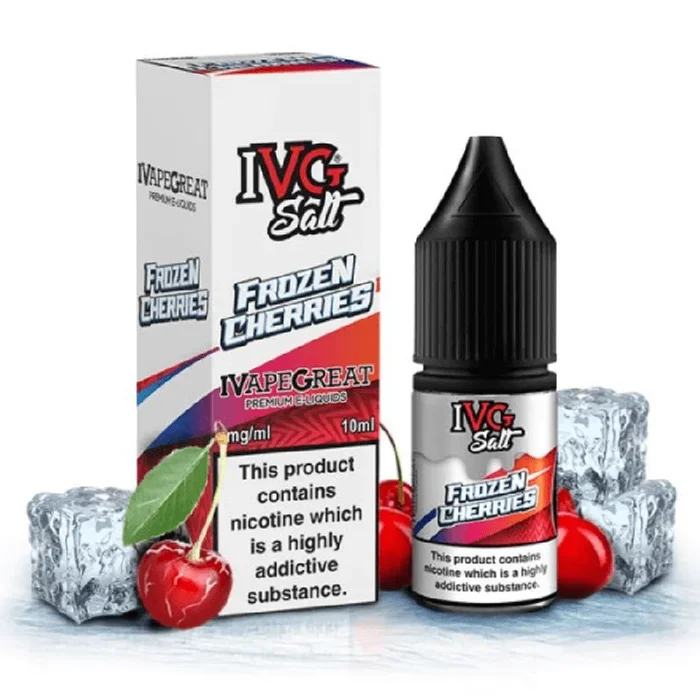 Frozen Cherries Nic Salt E-Liquid by IVG