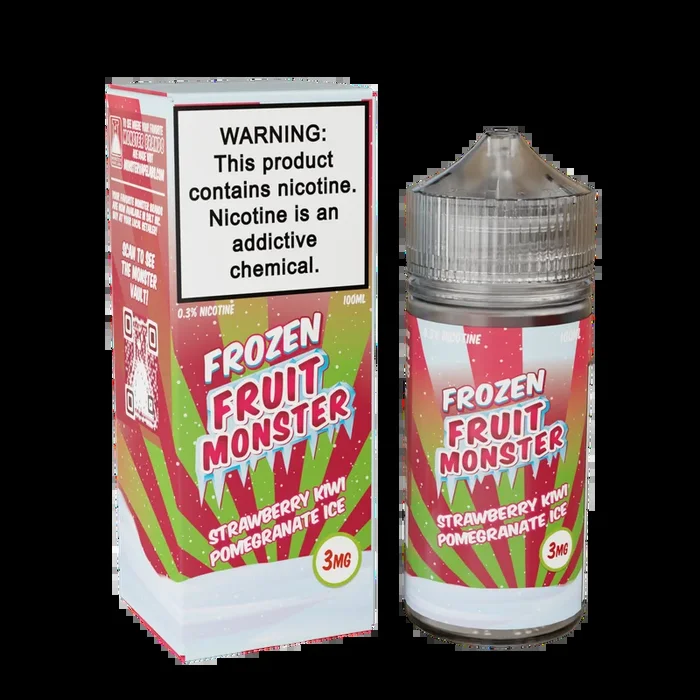 Frozen Fruit Monster – Strawberry Kiwi Pomegranate Ice – 100ML E-Liquid