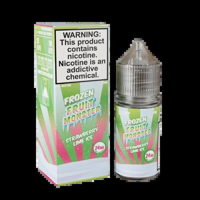 Frozen Fruit Monster Salt – Strawberry Lime Ice – 30ML E-Liquid