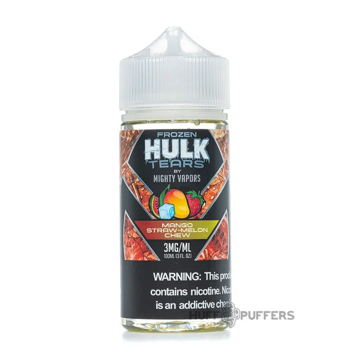 Frozen Hulk Tears – Mango Straw-Melon Chew 100mL