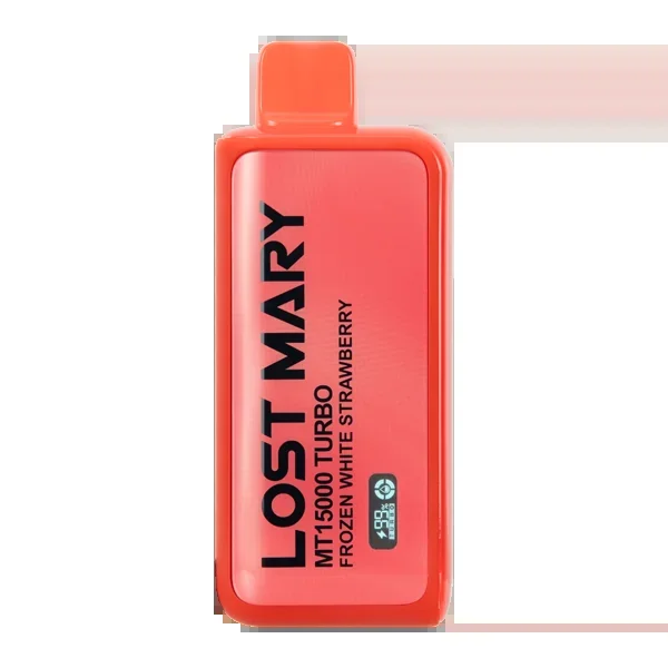 Frozen White Strawberry Lost Mary MT15000 Turbo