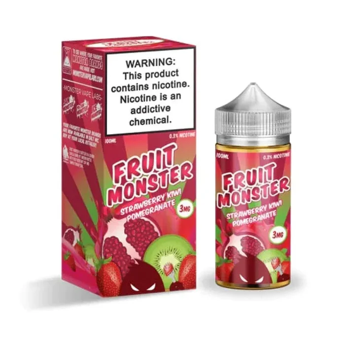 Fruit Monster – Strawberry Kiwi Pomegranate 100ml