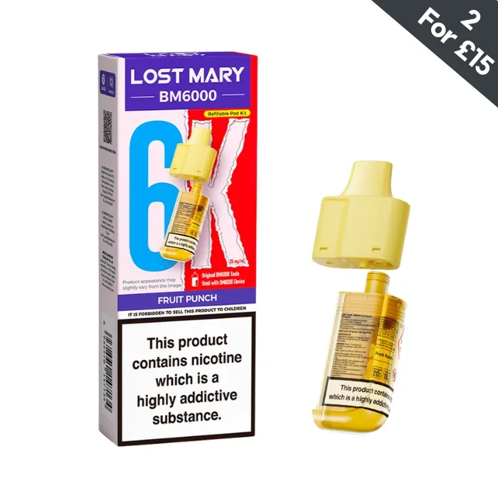 Fruit Punch – Lost Mary BM6000 POD