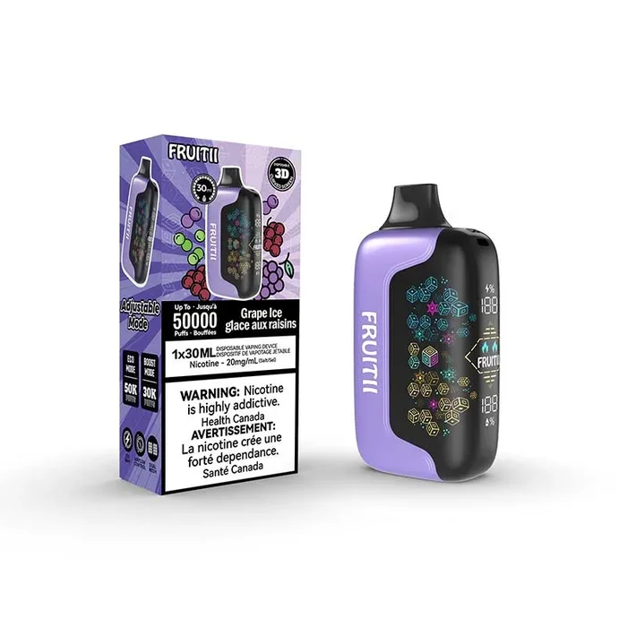 Fruitii 50K Disposable – Grape Ice