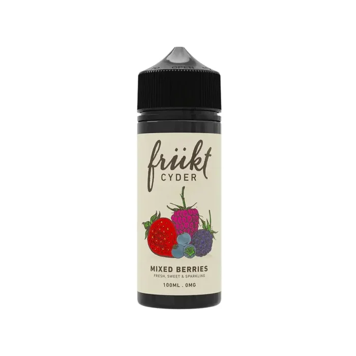 Frukt Cyder Mixed Berries 100ml Shortfill