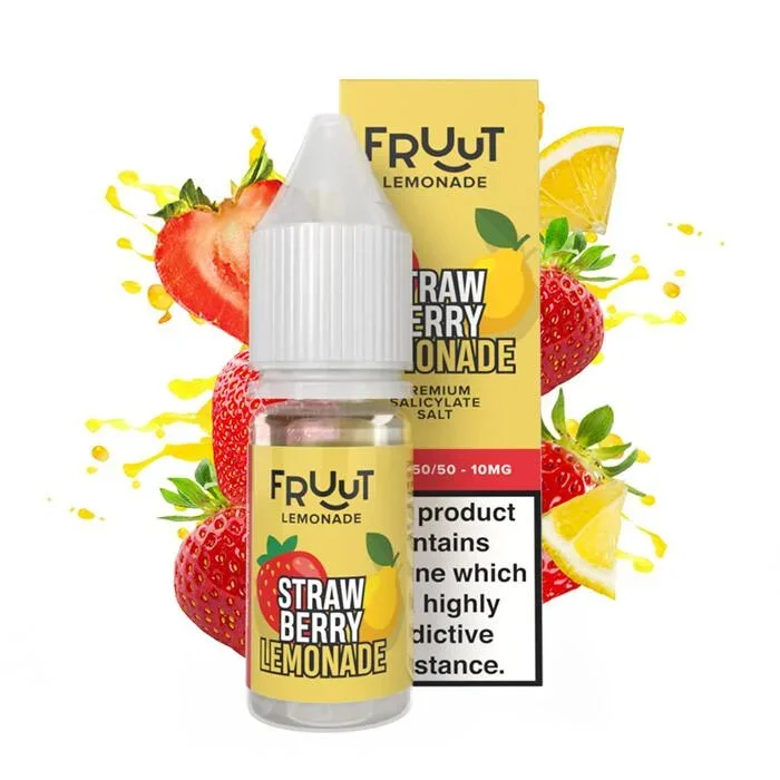 Fruut Lemonade Strawberry Lemonade – 10ml Nicotine Salt E-Liquid