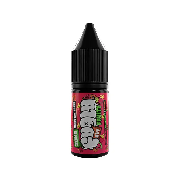 Fugly But Fruity Strawberry, Watermelon & Papaya 10ml Nic Salt E-Liquid