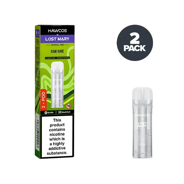 Gami Rare Hawcos X Lost Mary Crystal Pro Prefilled Pods