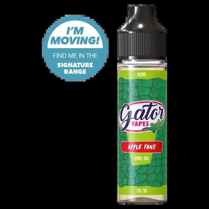 Gator Vapes Apple Fang Short Fill – 50ml