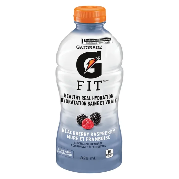 Gatorade G Fit Blackberry Raspberry Electrolyte Beverage, 828 ml