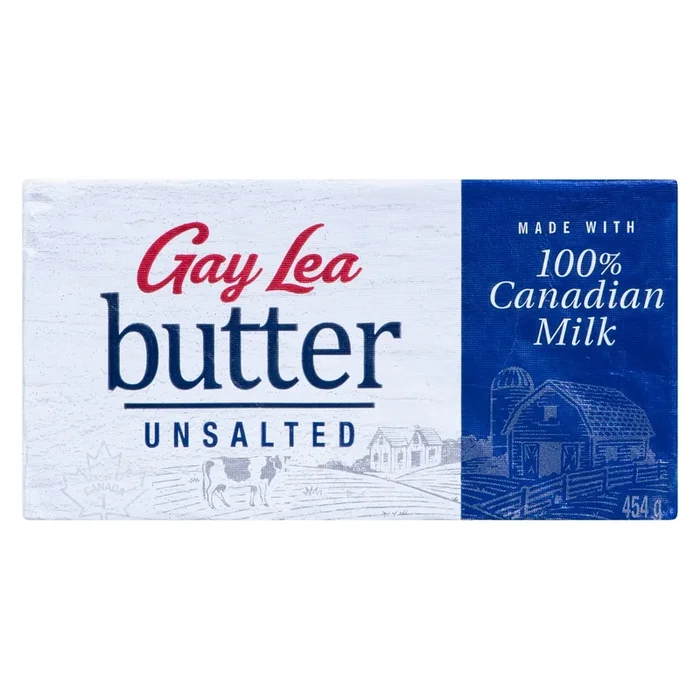 Gay Lea Unsalted Butter – 454g