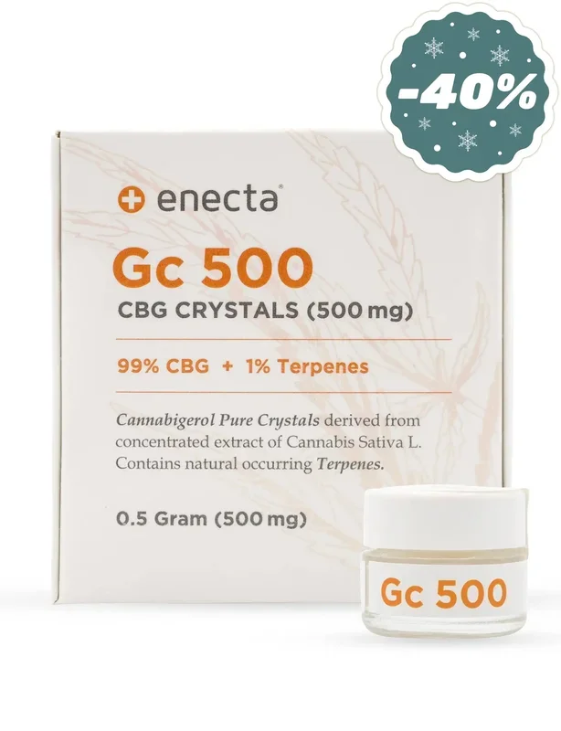 Gc 500 – Cristaux de CBG