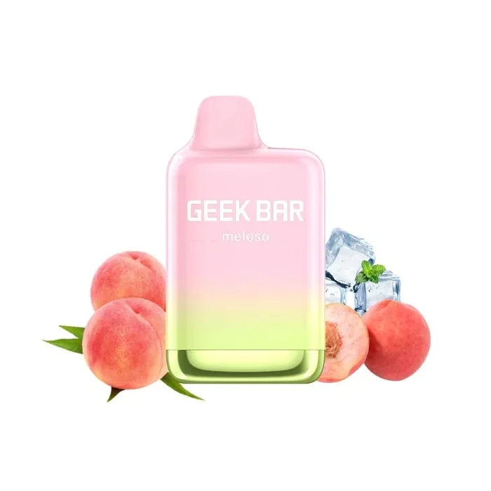Geek Bar Meloso Max 9000 Disposable – Peach Ice