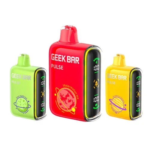 Geek Bar Pulse 15000 Puffs ZERO 0% Disposable Vape Device – 6PK