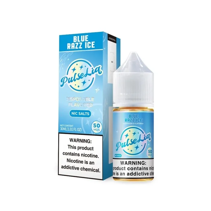 Geek Bar Pulse Liq Nic Salt – Blue Razz Ice – 30ML E-Liquid