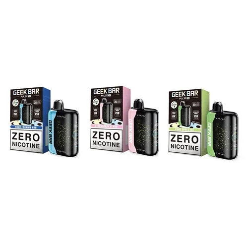 Geek Bar Pulse X 25K ZERO 0% Disposable Vape Device – 10PK
