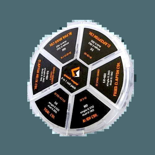 Geek Vape 6-IN-1 Prebuilt Coils (ON SALE)