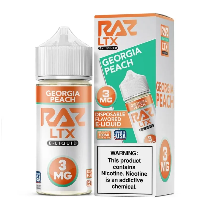 Georgia Peach – Pod Juice x RAZ LTX – 100mL