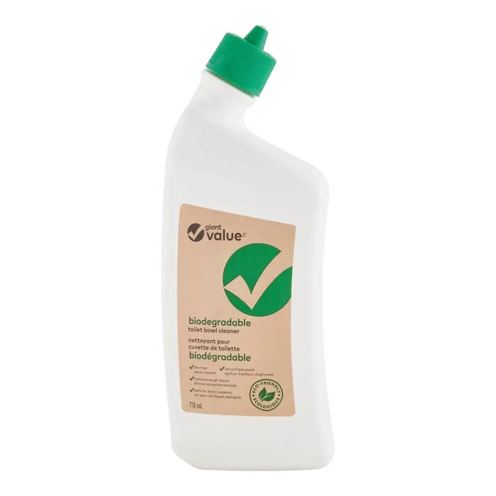 Giant Value Biodegradable Toilet Bowl Cleaner, 710-ml
