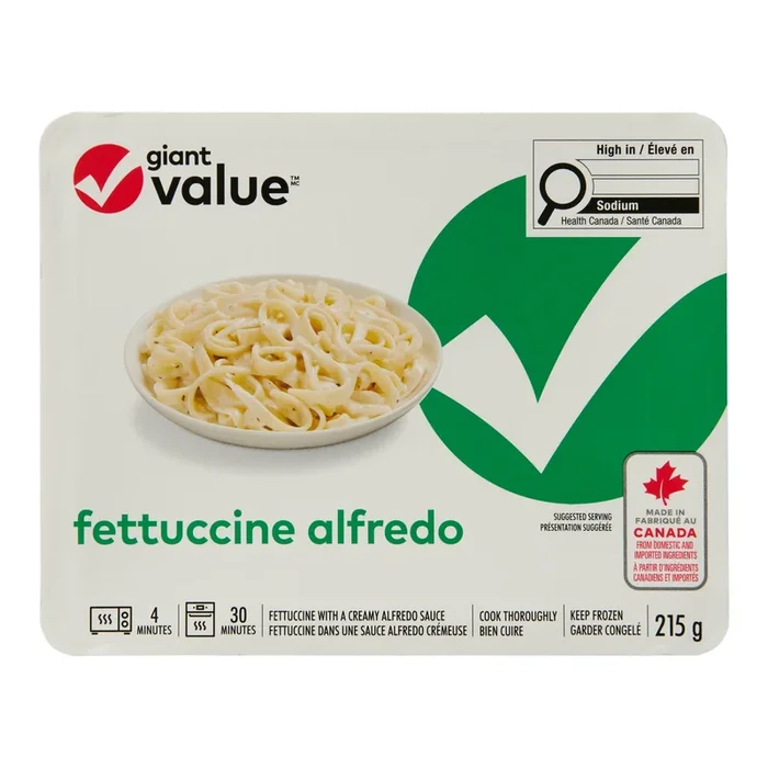 Giant Value Fettucine Alfredo, 215-g
