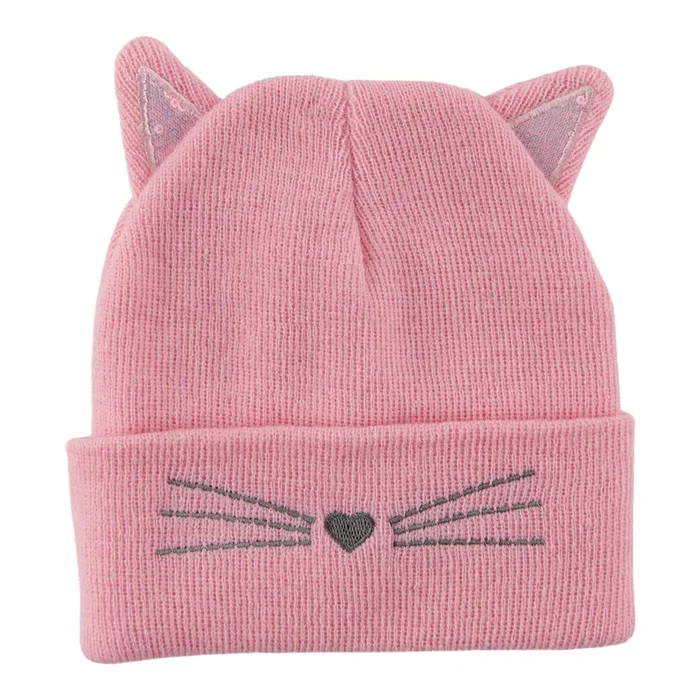 Girls’ Novelty Cat Beanie