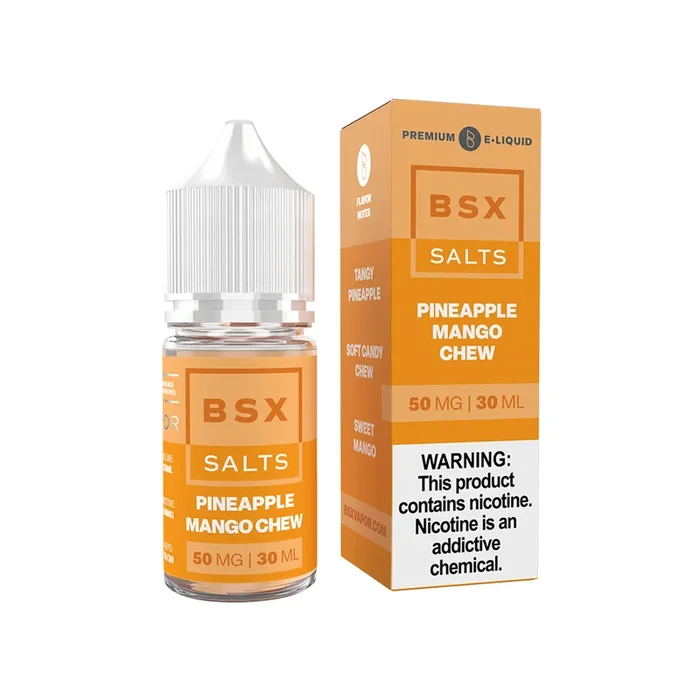 Glas BSX Salt Pineapple Mango Chew eJuice