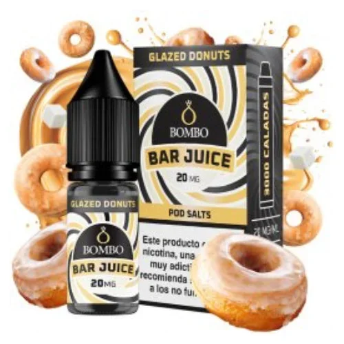 Glazed Donuts 10ml (Sales de nicotina) (Bar Juice by Bombo)