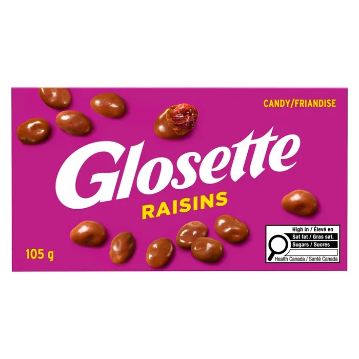 Glosette Candy Raisins, 105 g
