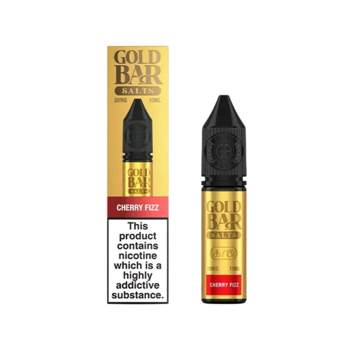 Gold Bar Cherry Fizz 10ml Nic Salt E-liquid