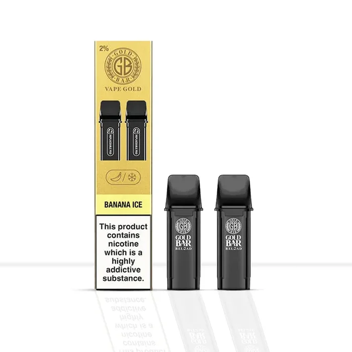 Gold Bar Reload Banana Ice Vape Pods