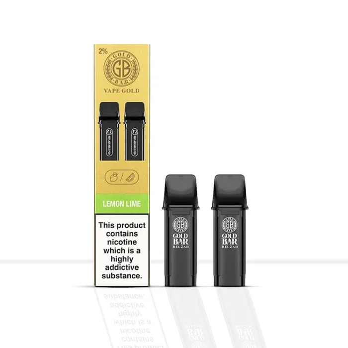 Gold Bar Reload Lemon Lime Vape Pods