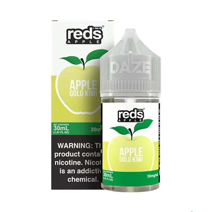 Gold Kiwi – Reds Apple Salt – 7 Daze 30mL