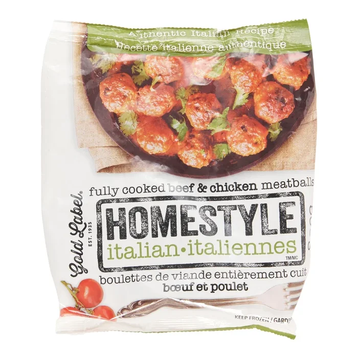 Gold Label Homestyle Italian Chicken Meatballs, 500 g